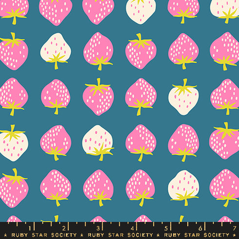 Strawberry - Strawberry Storytime RS 3084 22 - Ruby Star Society Sold by the Half Yard